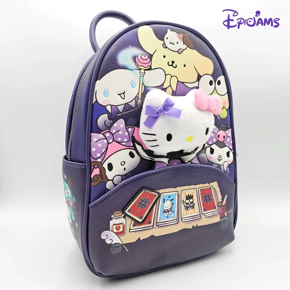 Hello Kitty And Friends Magic Card Mini Backpack New